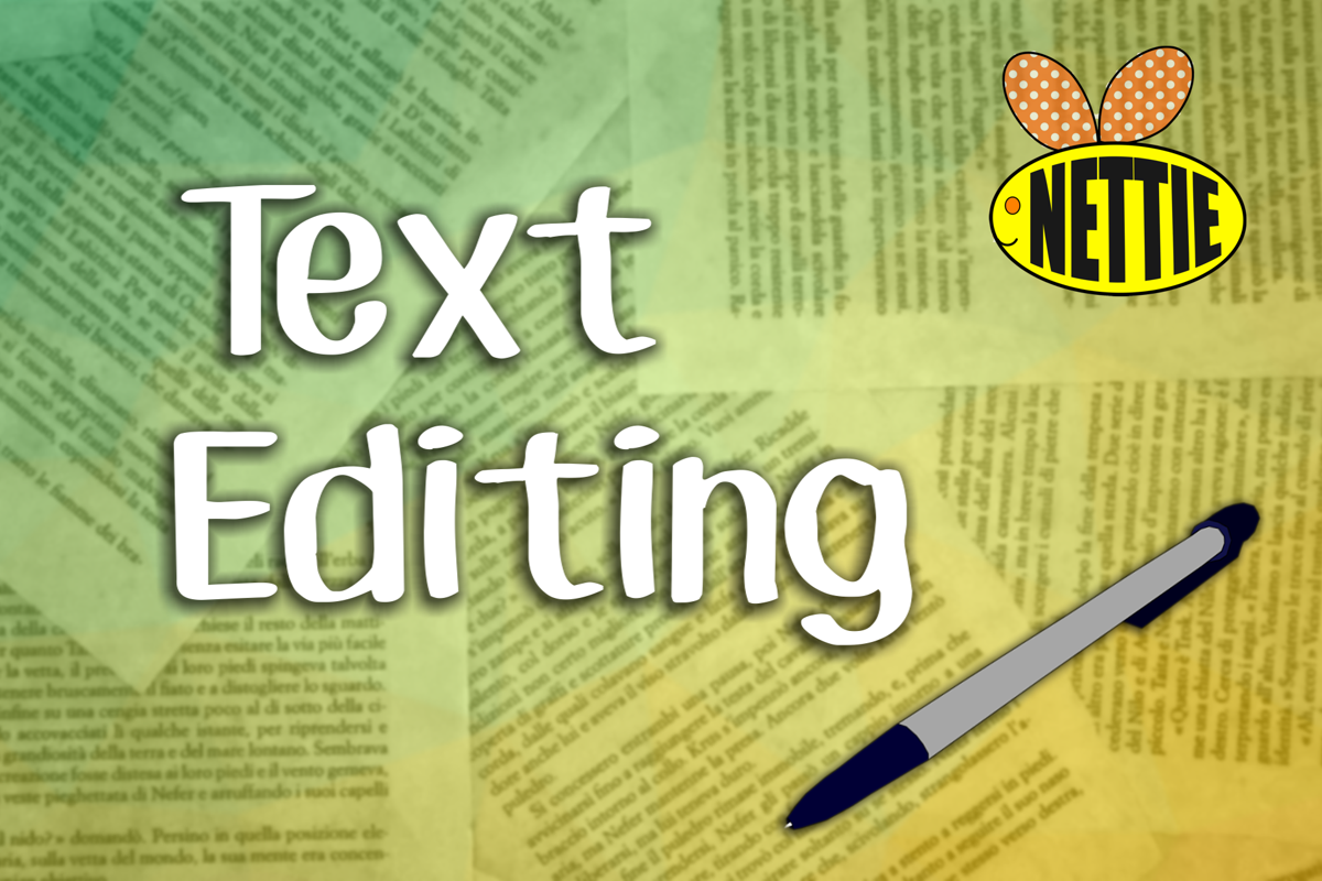 text-editing-nettie-bee-designs